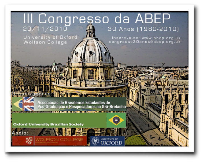 III Congresso ABEP na University of Oxford, 2010